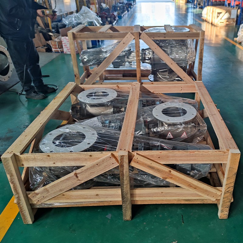Circular Flange Flow Control Uniform Discharge Stainless Steel Valve Accept Customization