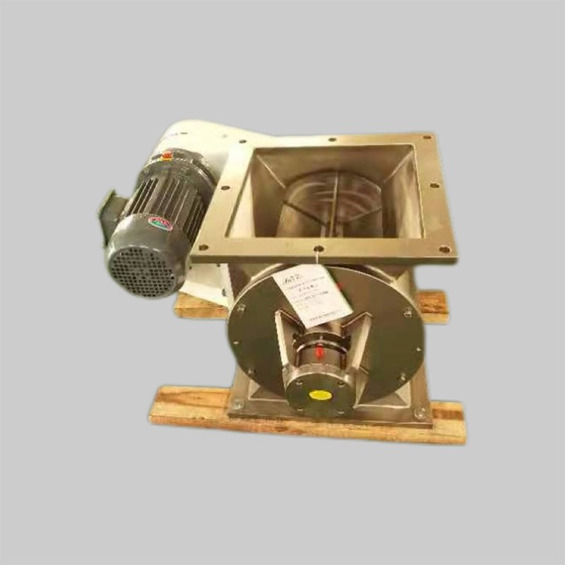 Square Flange Flow Control Uniform Discharge Stainless Steel Valve Accept Customization