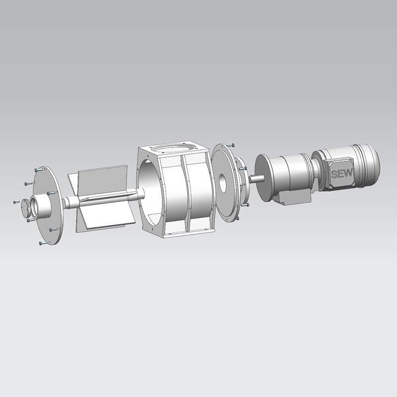 Rotary air lock