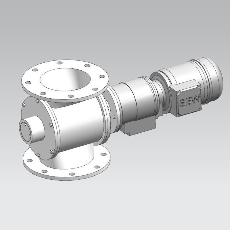 Circular Flange Flow Control Uniform Discharge Cast Iron Valve Accept Customization
