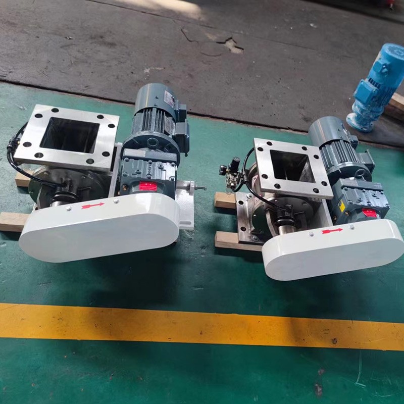 Square Flange Flow Control Uniform Discharge Stainless Steel Valve Accept Customization