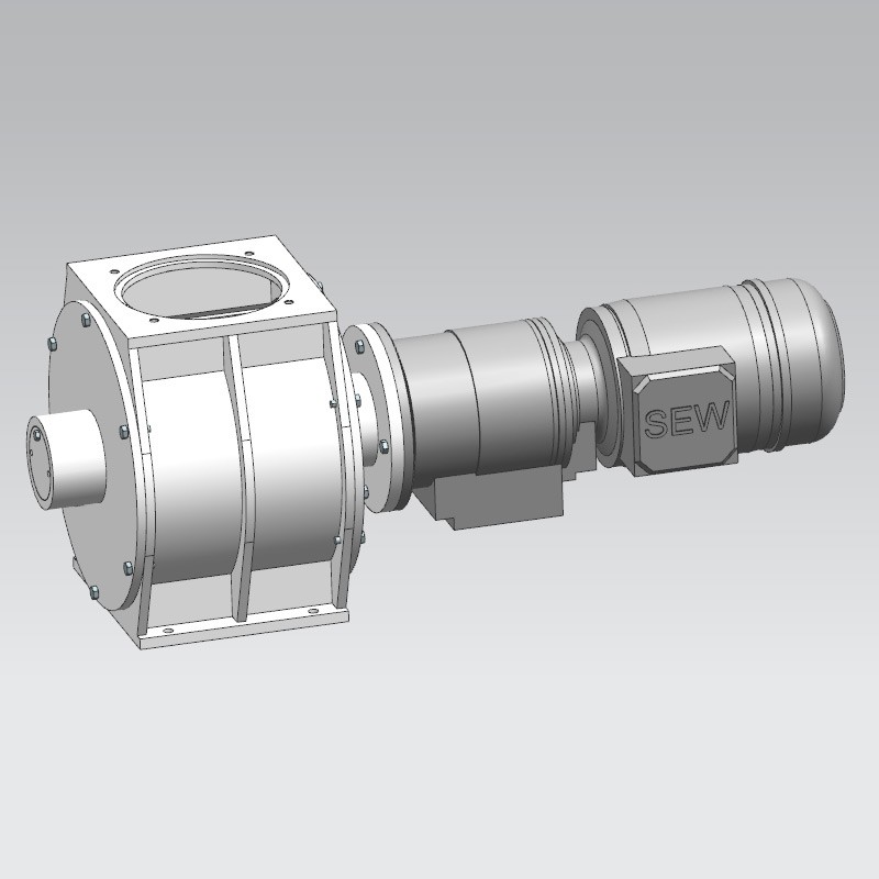 Rotary air lock
