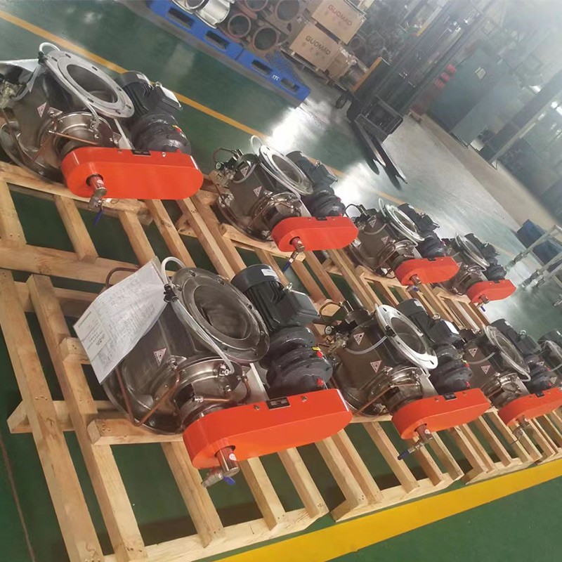 High Temperature Cooling Material Conveying Rotary Control Valve Accept Customization