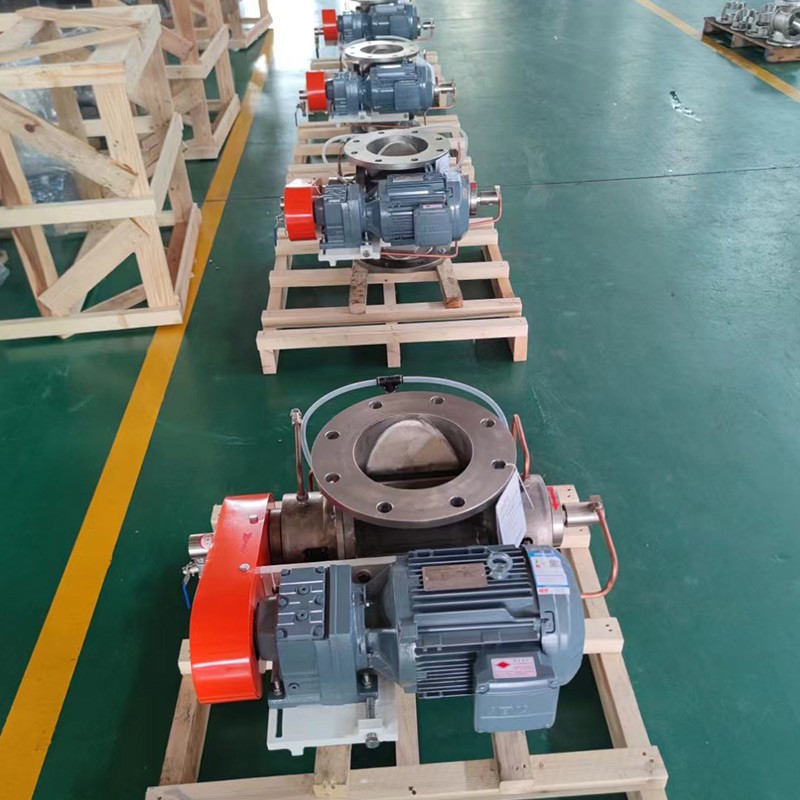 High Temperature Cooling Material Conveying Rotary Control Valve Accept Customization